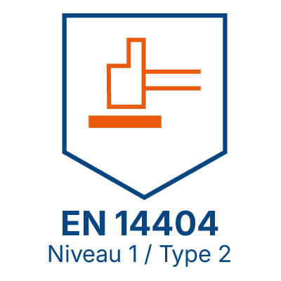 EN 14404 Niveau 1 Type 2 en14404niveau1type2